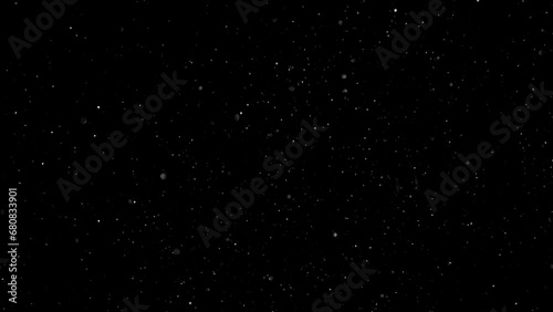Background with white starlight patterns on a black background