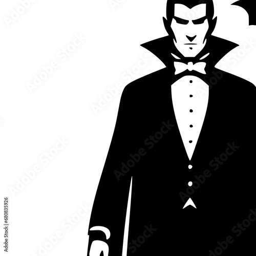 Dracula Witch and Frankenstein in a wheelchair, Halloween spooky horror theme toilet sign silhouette on white backdrop.
