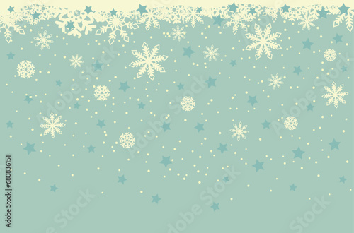 Background with snowflakes