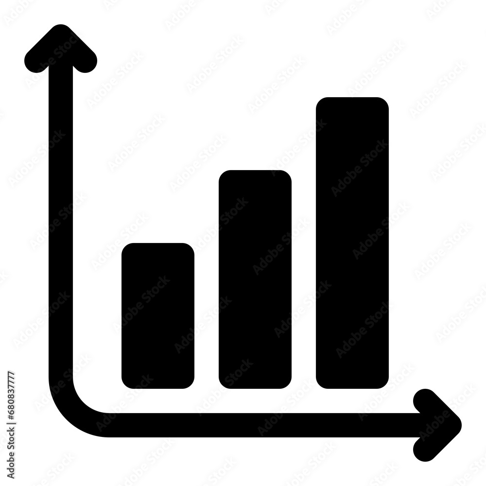 Graph icon for statistic and analytics Graph icon for statistic and analytics