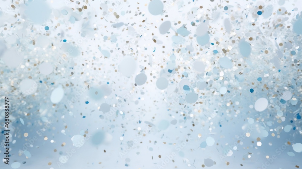 Soft blue confetti Soft blue confetti