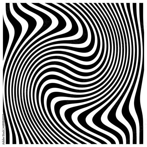 black and white stripes line black white wallpaper movement.abstract wavy background,Elegant black and white silk with stripes.Black and white Psychedelic Linear Wavy Backgrounds.black and white strip