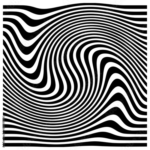 black and white stripes line black white wallpaper movement.abstract wavy background,Elegant black and white silk with stripes.Black and white Psychedelic Linear Wavy Backgrounds.black and white strip