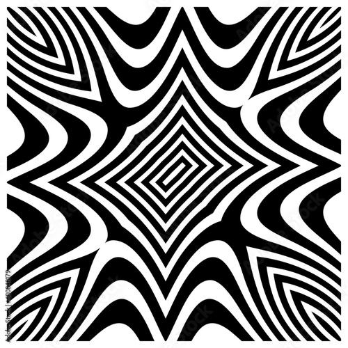 black and white stripes line black white wallpaper movement.abstract wavy background,Elegant black and white silk with stripes.Black and white Psychedelic Linear Wavy Backgrounds.black and white strip