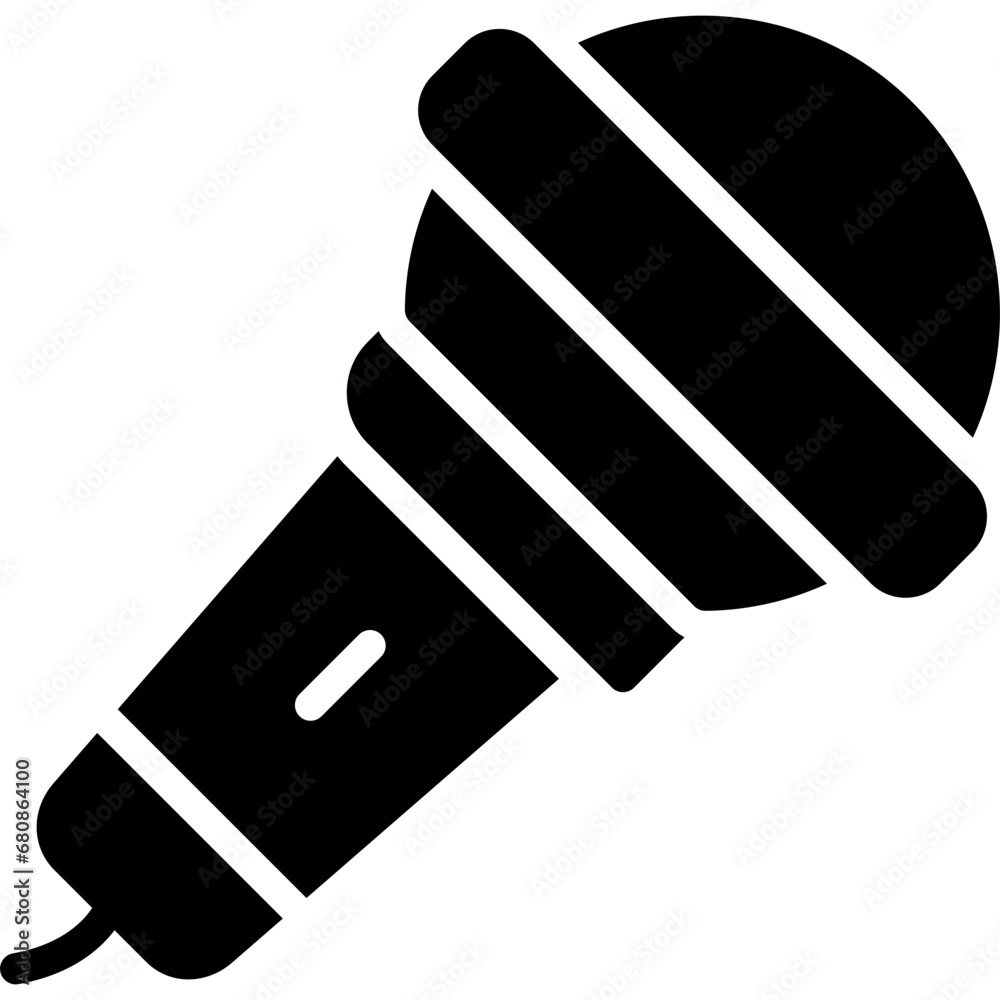 Obraz premium Microphone Icon