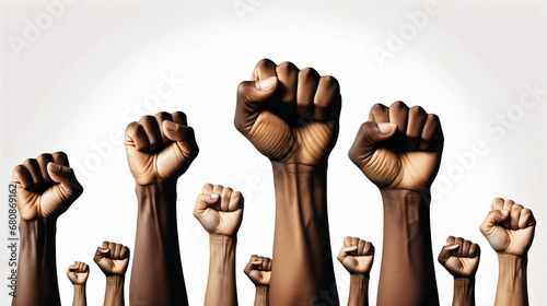 Strength in Solidarity: A Multi-Ethnic Illustration