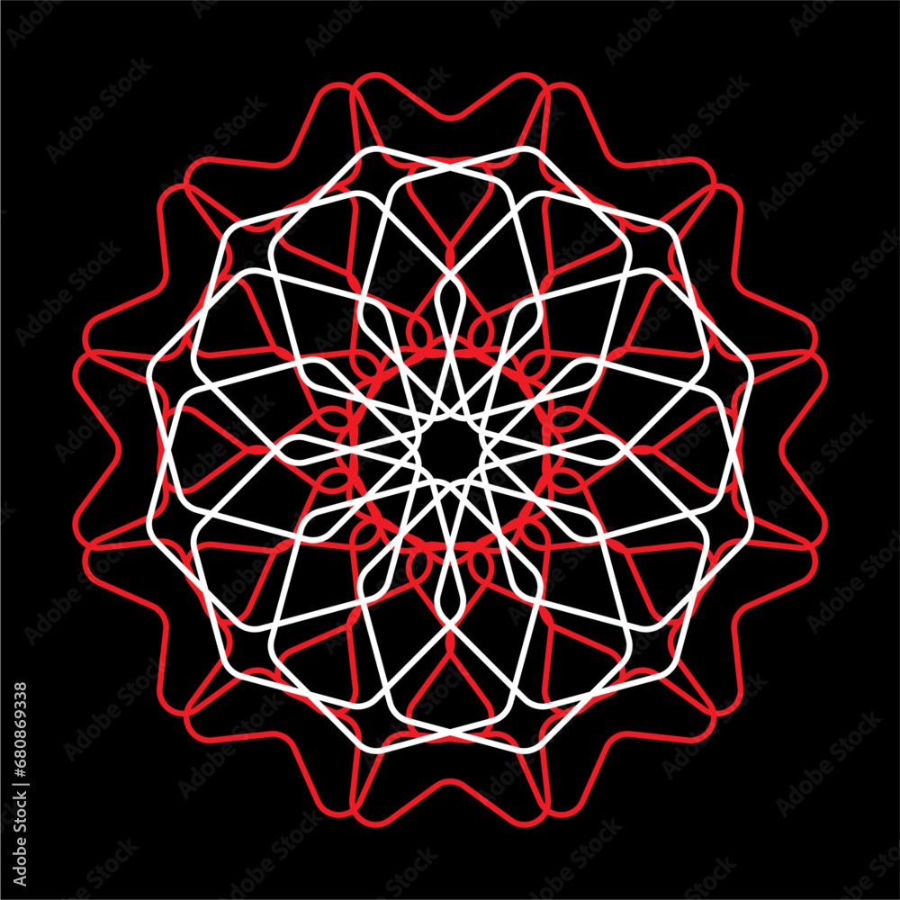 Fototapeta premium Radial Patterns