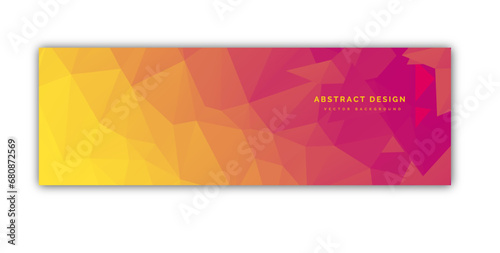 Orange gradient background 3d style