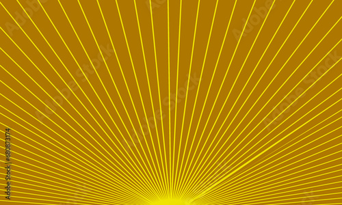 yellow background with rays