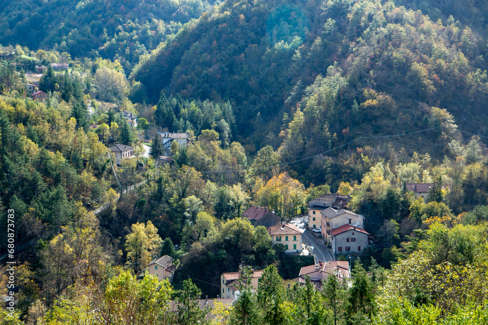 casentino national park autumn colors arezzo tuscany casentino national park autumn colors arezzo tuscany