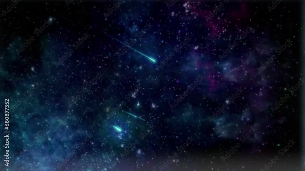 A charming galaxy sky phenomenon