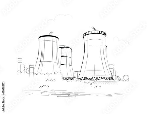 rooppur nuclear power plant illustration