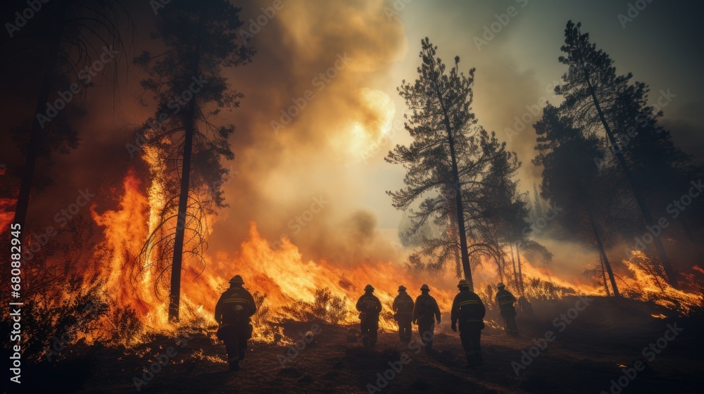 Extensive wildfires raging through national parks and forests Extensive wildfires raging through national parks and forests