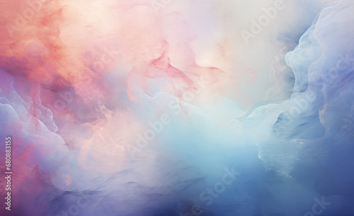 Fiery and warm abstract digital art  evoking a vivid sunrise cloud landscape.