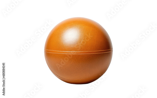 Power Up Your Workout Medicine Ball Isolated on a Transparent Background PNG