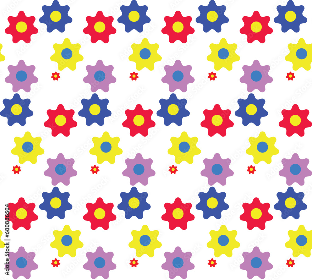 seamless pattern with flowers seamless pattern with flowers