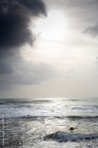 Waves and rough seas on the Mediterranean coast © Jorge