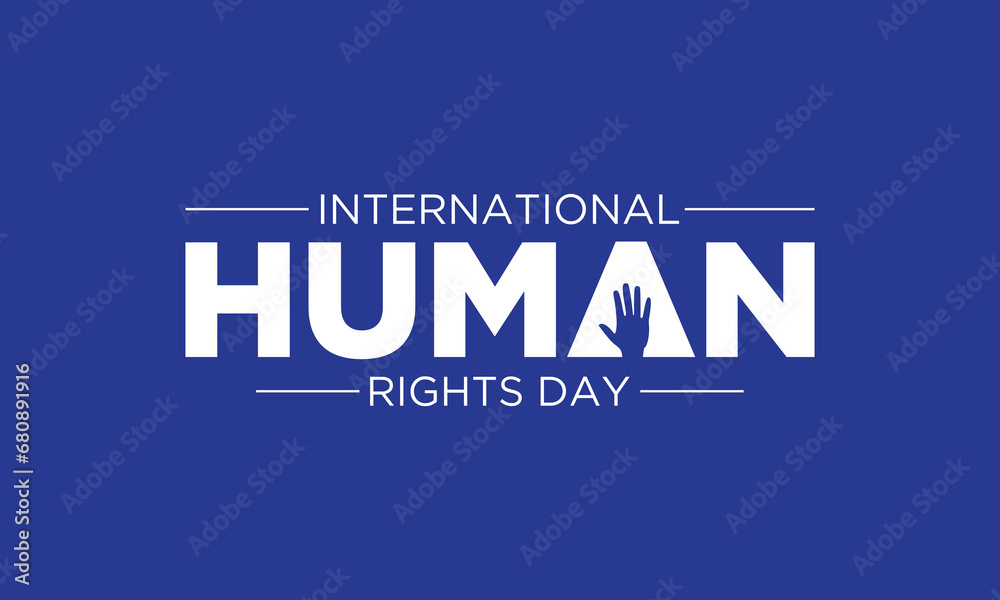 Human rights day is observed every year on december 10. Vector illustration on the theme of international human rights day. Template for banner, greeting card, poster with background. Human rights day is observed every year on december 10. Vector illustration on the theme of international human rights day. Template for banner, greeting card, poster with background.