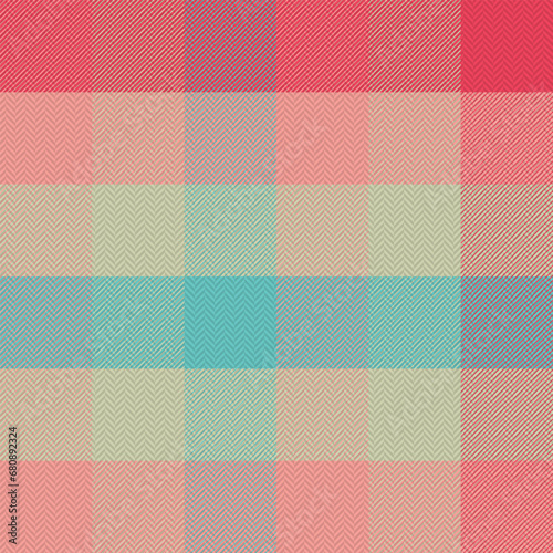 Cute Pink Retro Plaid Seamless Pattern of Fashion Style. Scottish tartan for dress, skirt, scarf, throw, jacket, fashion fabric print.