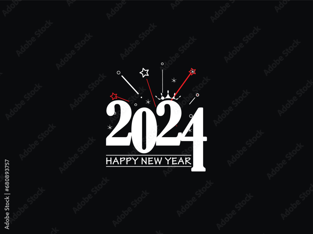 Happy New Year, Happy New Year 2024, New Year Design, Celebration Your