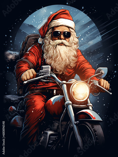 Santa's Joy Ride: Chopper Adventures Await