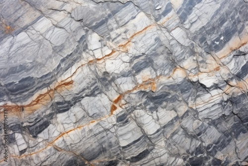 closeup of unpolished, raw marble stone
