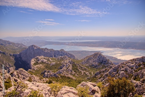The mountains and nature of National park Paklenica, Croatia