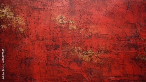 hand painted distressed red texture background design
