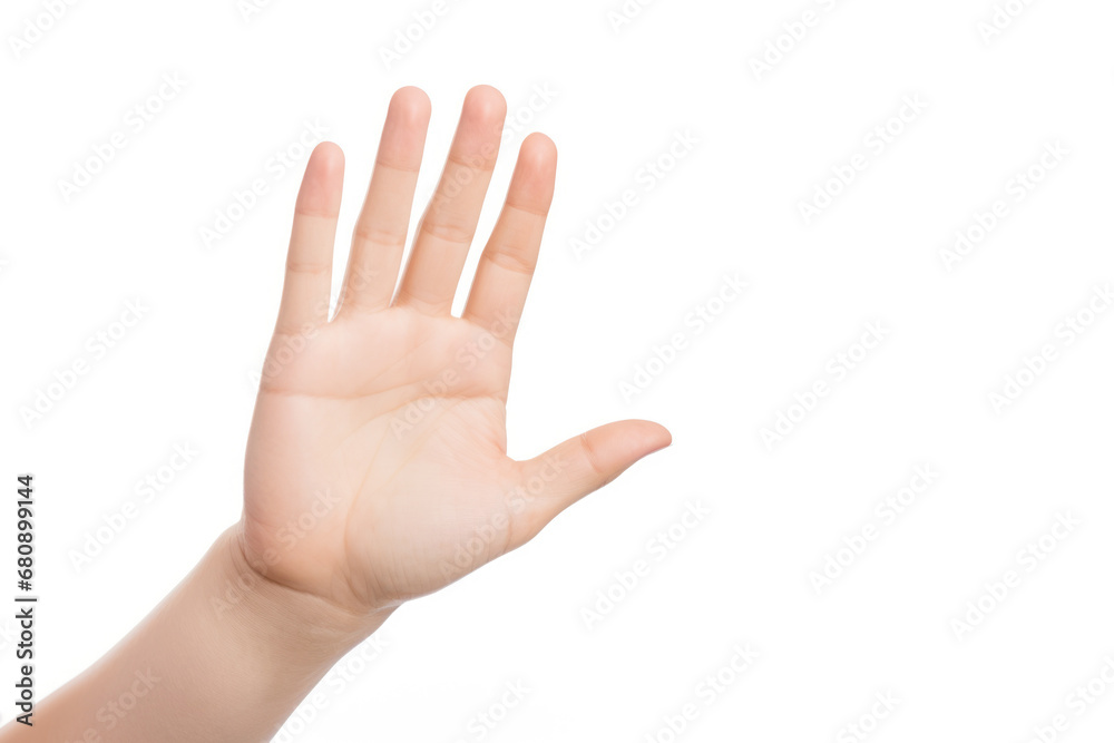 Against a neutral background, a female person uses a powerful hand gesture to symbolize the need to say no to violence and abuse at home, while also offering help and support. Against a neutral background, a female person uses a powerful hand gesture to symbolize the need to say no to violence and abuse at home, while also offering help and support.