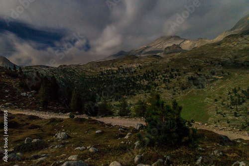 The beautiful Fanes plan in the Fanes-Sennes-Braies natural park