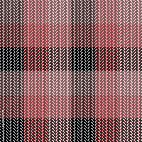 Check Plaid Seamless Pattern, Diagonal Gingham Buffalo Vector Pixel in Maroon and Pink Tartan Background Graphic for Spring Autumn Winter Fashion