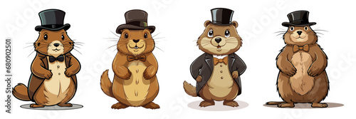 Groundhog Day Cartoon Collection