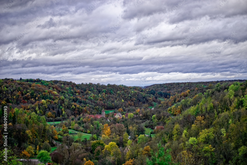 A wonderful rainy autumn day in Bavaria