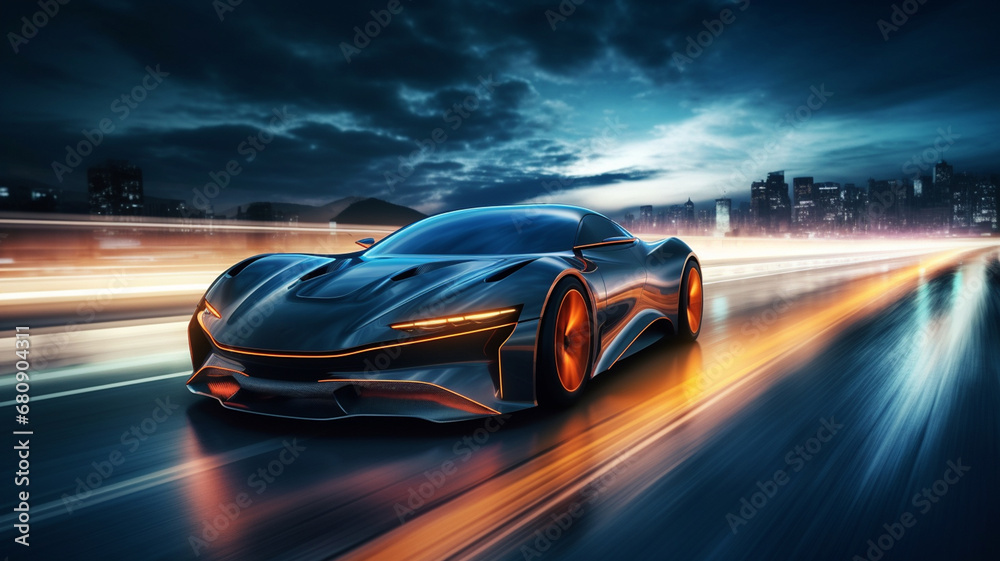 image of a modern car.