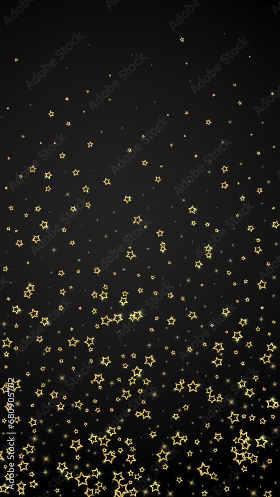 Christmas stars vector overlay.