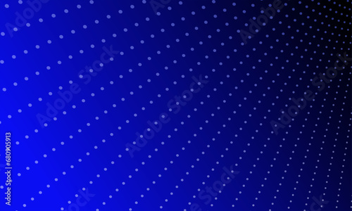blue black gradient abstract background with dot circle ornament diagonal style.