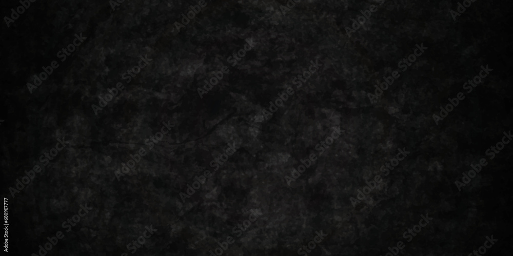 Dark black concreate wall retro old slate grunge backdrop background or texture. black concrete wall High Resolution on Black Cement and Concrete texture.	
