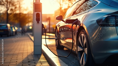 Recharging Electric Vehicle Eco-Friendly Innovation