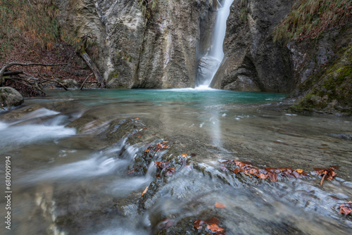 Arrako waterfall in Navarre, Spain photo