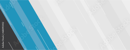 blue abstract banner background with modern shape for sport, gaming, channel themes