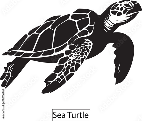 turtle illustration, turtle silhouette, 