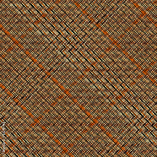 Diagonal Gingham Abstract Glen Plaid Pattern in Maroon, Black, White and Brown Mix Color. Seamless Tartan EPS10 Vector 
