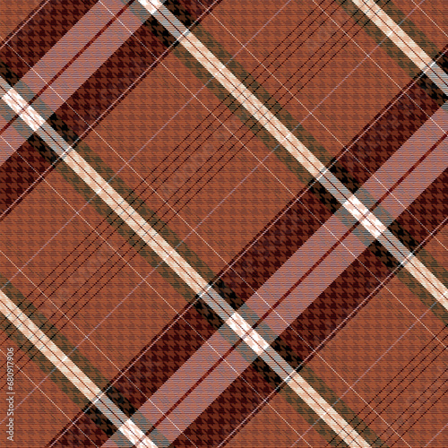 Diagonal Gingham Red Brick Lumberjack Check Plaid Vector Pixel Patterns, Trendy Fashion Tartan Textures, Hipster Style Backgrounds