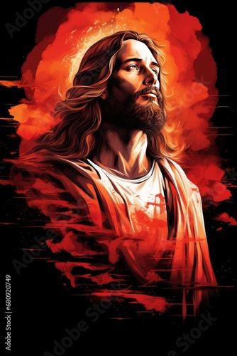 Jesus ,Professional t-shirt design vector