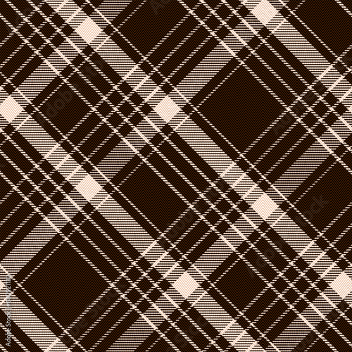 Black and White Plaid Seamless Pattern Vector Graphic, Trendy Fashion Check Textures, Hipster Style Backgrounds. Timeless Elegance