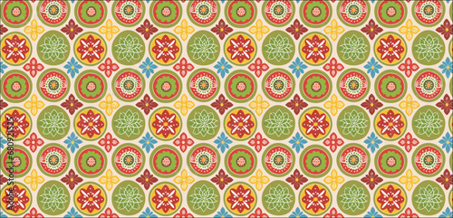seamless easter eggs pattern, vector pattern background pattern batik