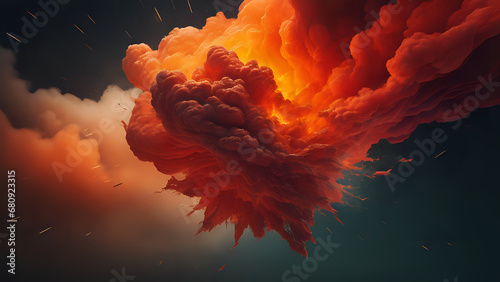 rote Explosion photo