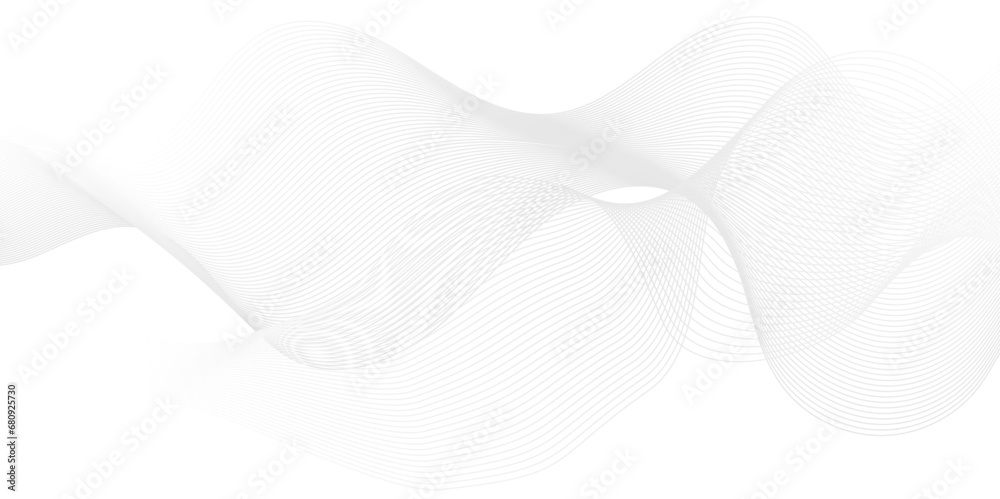 Modern white blend digital technology flowing wave lines background. Abstract glowing moving lines design. Modern white moving lines design element. Futuristic technology concept. Vector illustration. Modern white blend digital technology flowing wave lines background. Abstract glowing moving lines design. Modern white moving lines design element. Futuristic technology concept. Vector illustration.