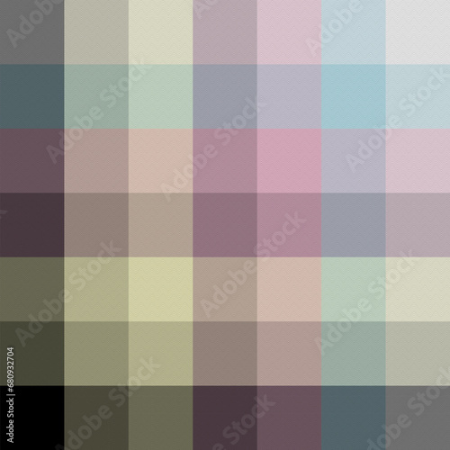 Diagonal gingham Ivory Colorful Scale Plaid Pattern Seamless Vector Graphic with Herringbone . Simple Windowpane Line Tartan Check