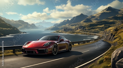  sportscar, coastal streets